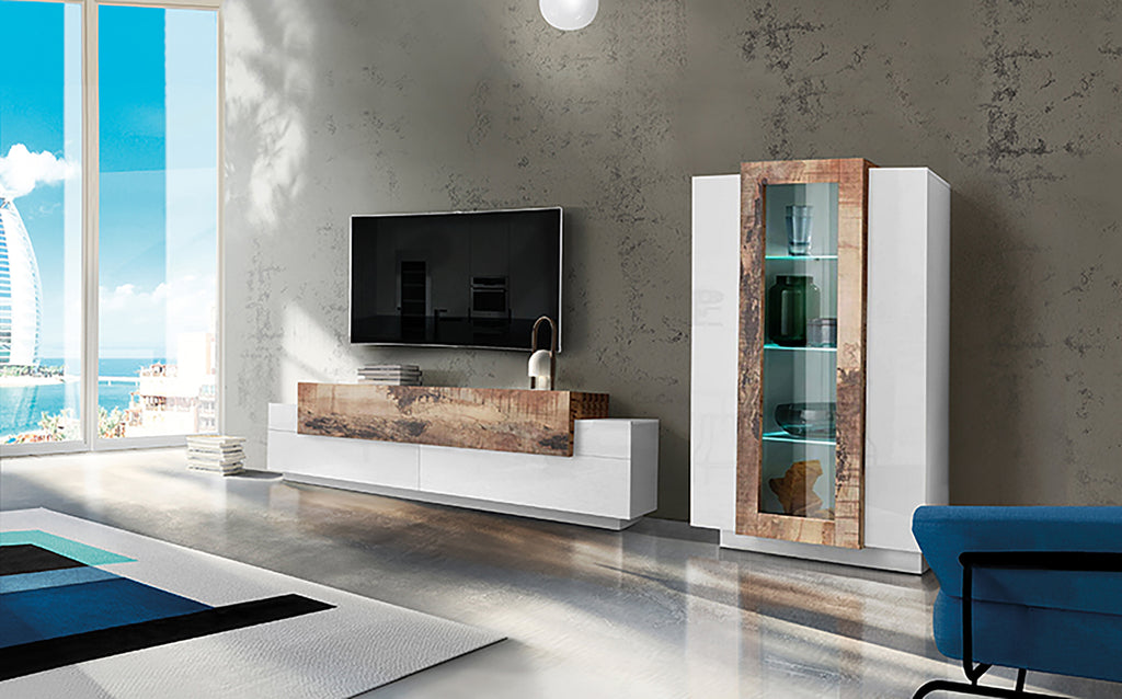 Soggiorno CORO con porta TV + vetrina