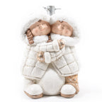 Base albero di natale "TWINS" con supporto in metallo h 42 cm