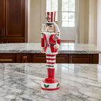 Statuetta di Soldatino verde e rosso  da 33 cm