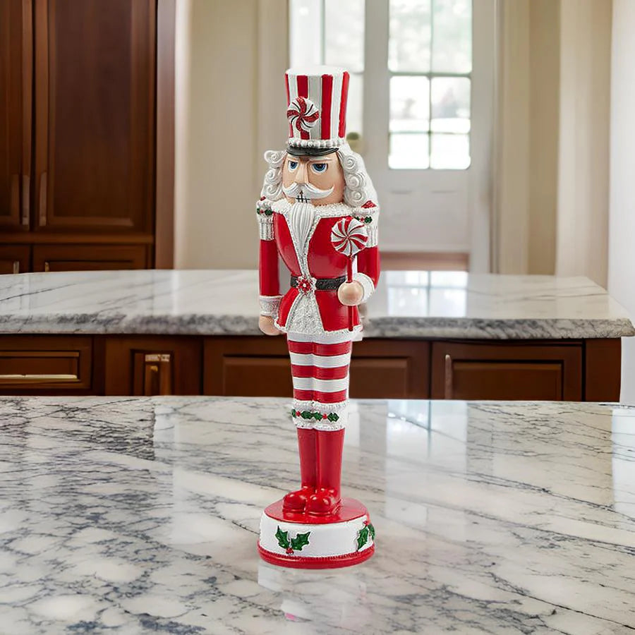 Statuetta di Soldatino verde e rosso  da 33 cm