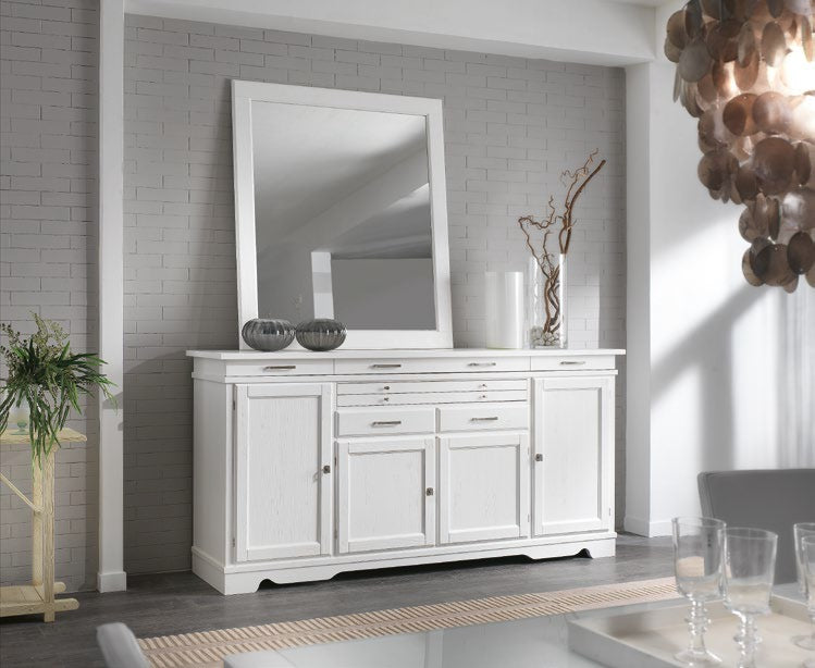 Credenza 4 porte 7 cassetti