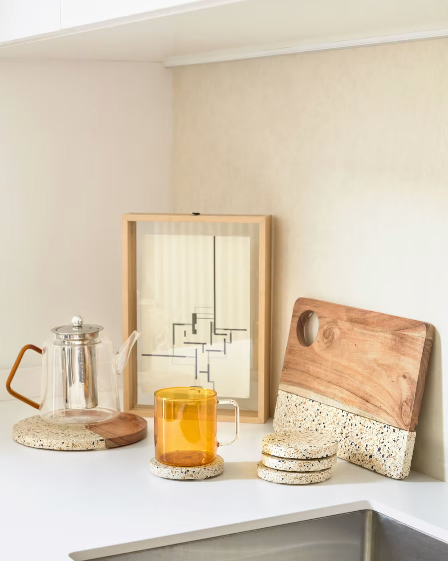 Cornice per foto Flavina 22 x 31 cm con finitura naturale