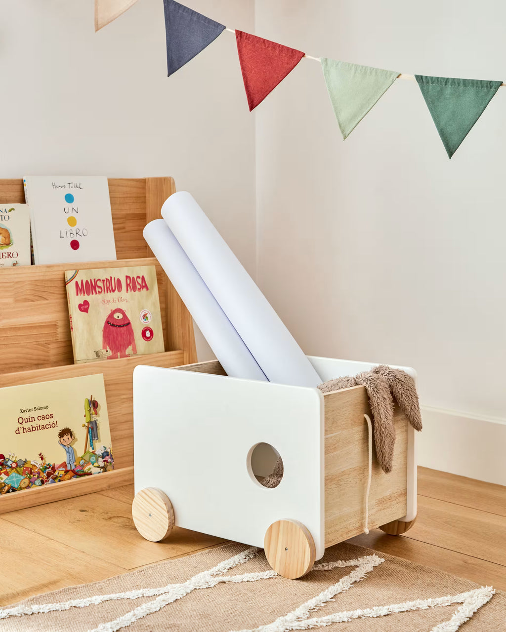 Carrellino portaoggetti Bianina