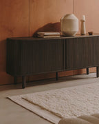 Tappeto Marely in lana bianco 160 x 230 cm