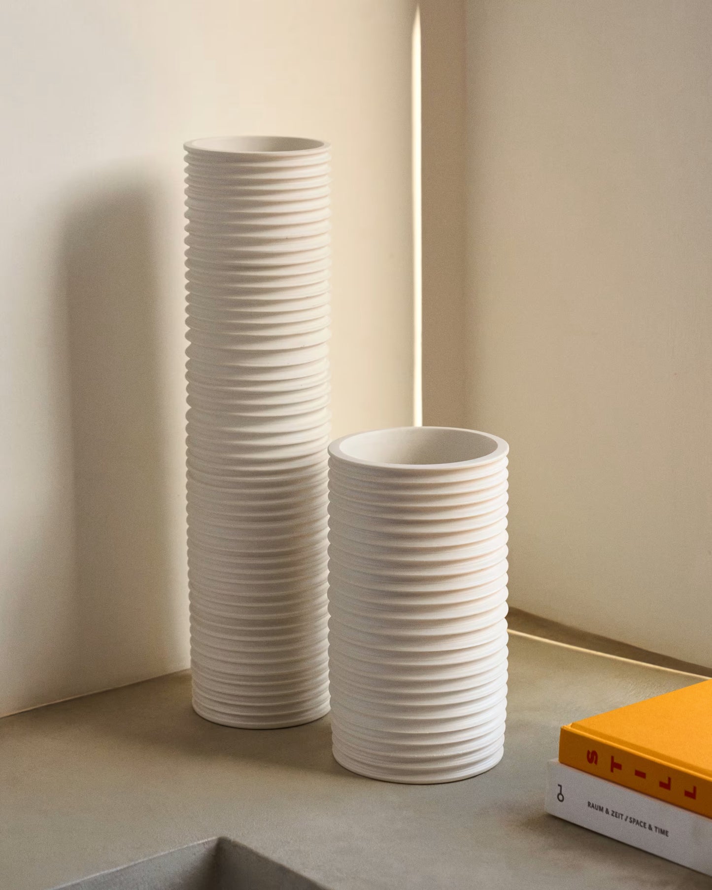 Vaso Sibone in ceramica bianca 11 cm