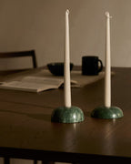 Candelabro Sintia in marmo verde 3 cm
