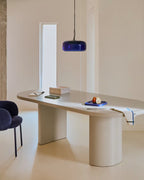 Tavolo Nealy MDF laccato con finitura écru 200 x 100 cm