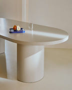 Tavolo Nealy MDF laccato con finitura écru 200 x 100 cm