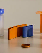 Candelabro in ferro blu Mistra