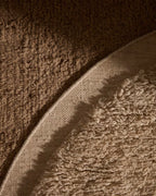 Tappeto rotondo Marely di lana beige Ø 200 cm