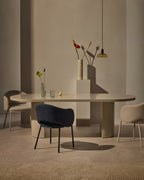 Tavolo Nealy MDF laccato con finitura écru 240 x 100 cm