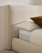 Letto sfoderabile Block beige per materasso 90 x 200 cm FSC Mix Credit