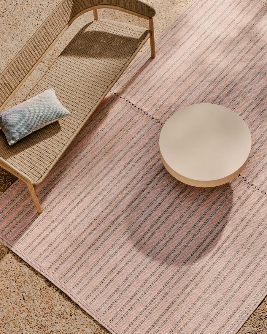 Tappeto Olivan 100% PET arancione chiaro 200 x 300 cm