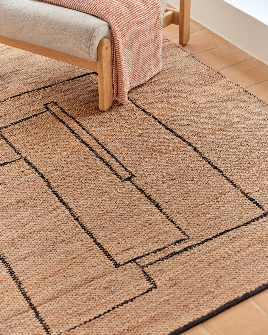 Tappeto Velira in juta 160 x 230 cm