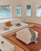 Tappeto Mandi in juta terracotta 200 x 300 cm