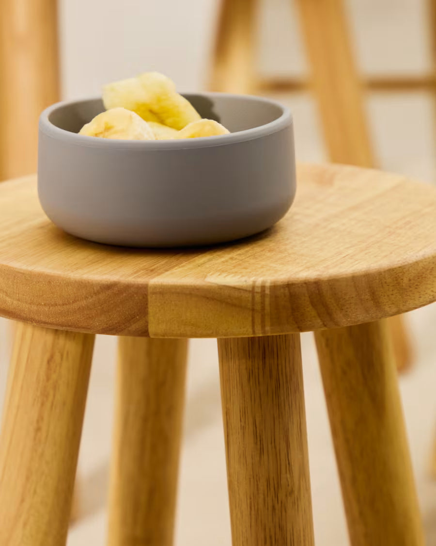 Set Lili piatto e ciotola in silicone blu