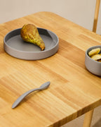 Set Lili piatto e ciotola in silicone blu