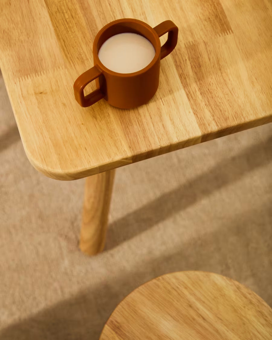 Set Lili 2 tazze in silicone arancione e blu