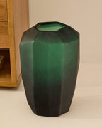 Vaso in vetro verde Geonix 45,5 cm