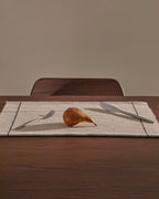 Set di 2 tovagliette Lunel in juta 50 x 35 cm