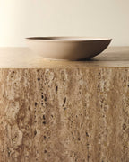 Piatto fondo Azir in ceramica beige