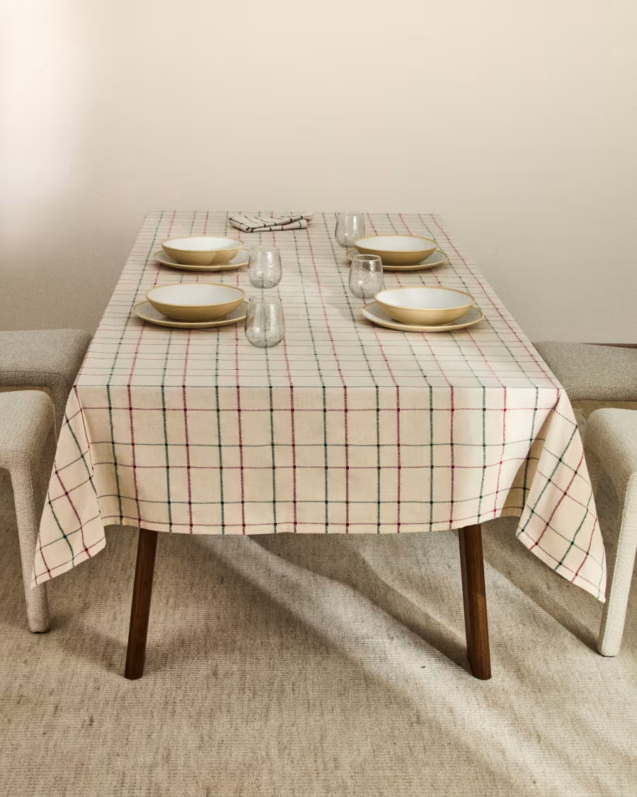 Tovaglia Aldelie 100% cotone jacquard multicolore 150 x 250 cm