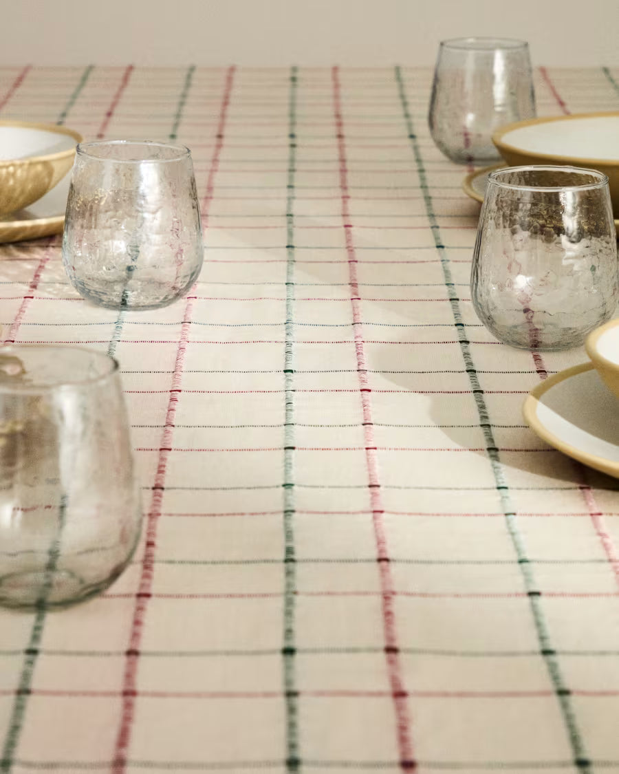 Tovaglia Aldelie 100% cotone jacquard multicolore 150 x 250 cm