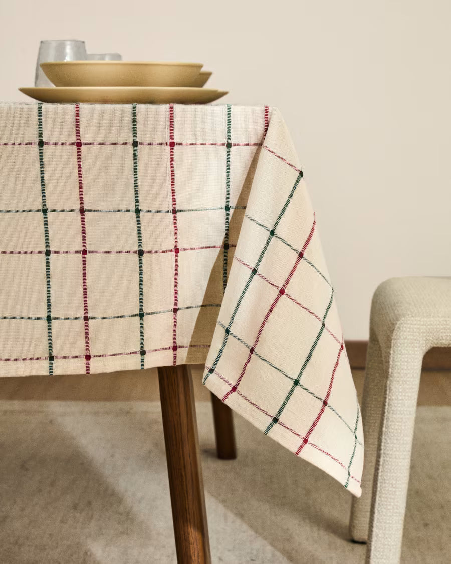 Tovaglia Aldelie 100% cotone jacquard multicolore 150 x 250 cm