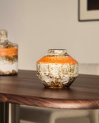 Vaso Estin in ceramica multicolore 16,5 cm