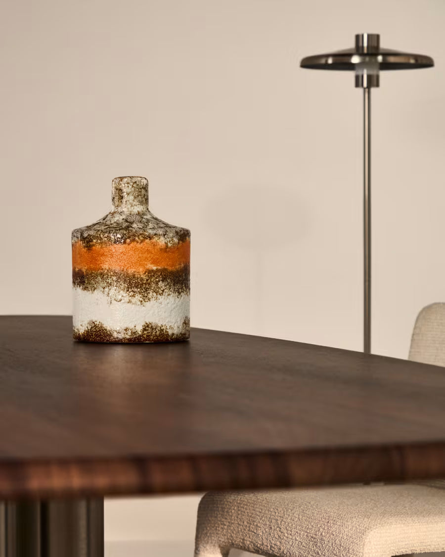 Vaso Estin in ceramica multicolore 25 cm