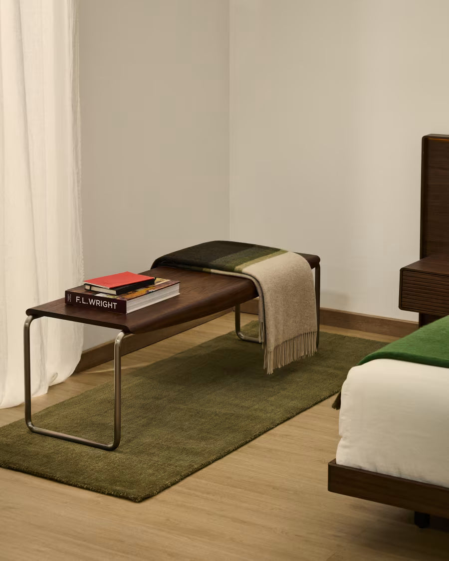 Passatoia Empuries verde 80 x 200 cm