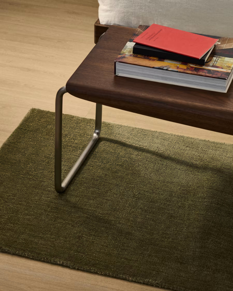 Passatoia Empuries verde 80 x 200 cm