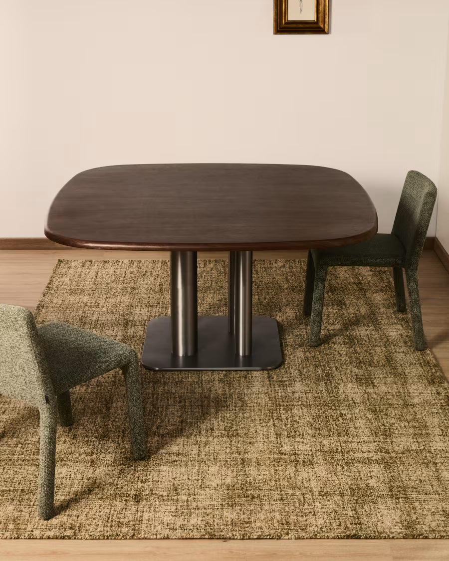 Tappeto Zarn in misto lana effetto mini bouclé 200 x 300 cm