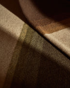 Coperta Voreni in lana multicolore con frange 130 x 170 cm