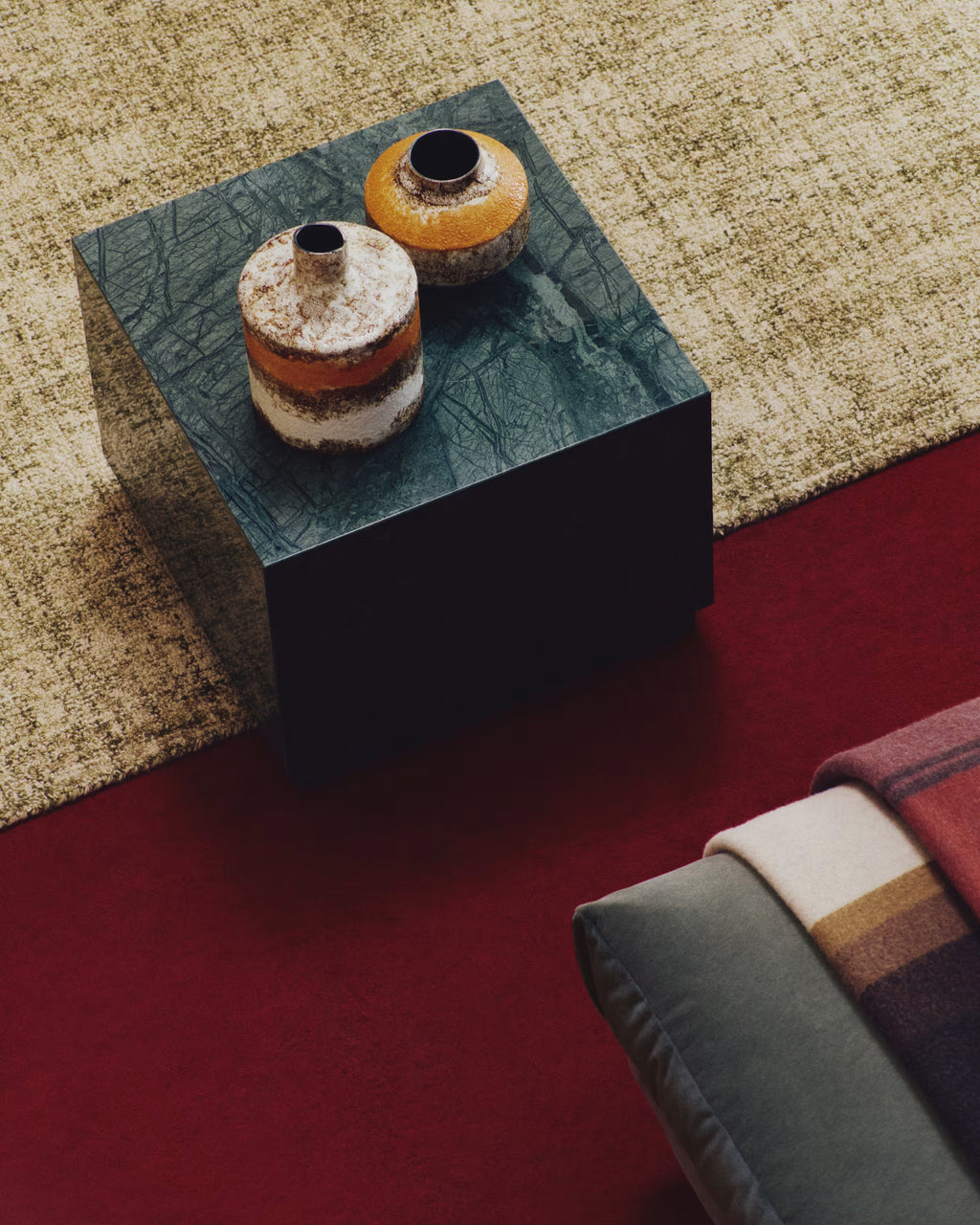 Vaso Estin in ceramica multicolore 25 cm