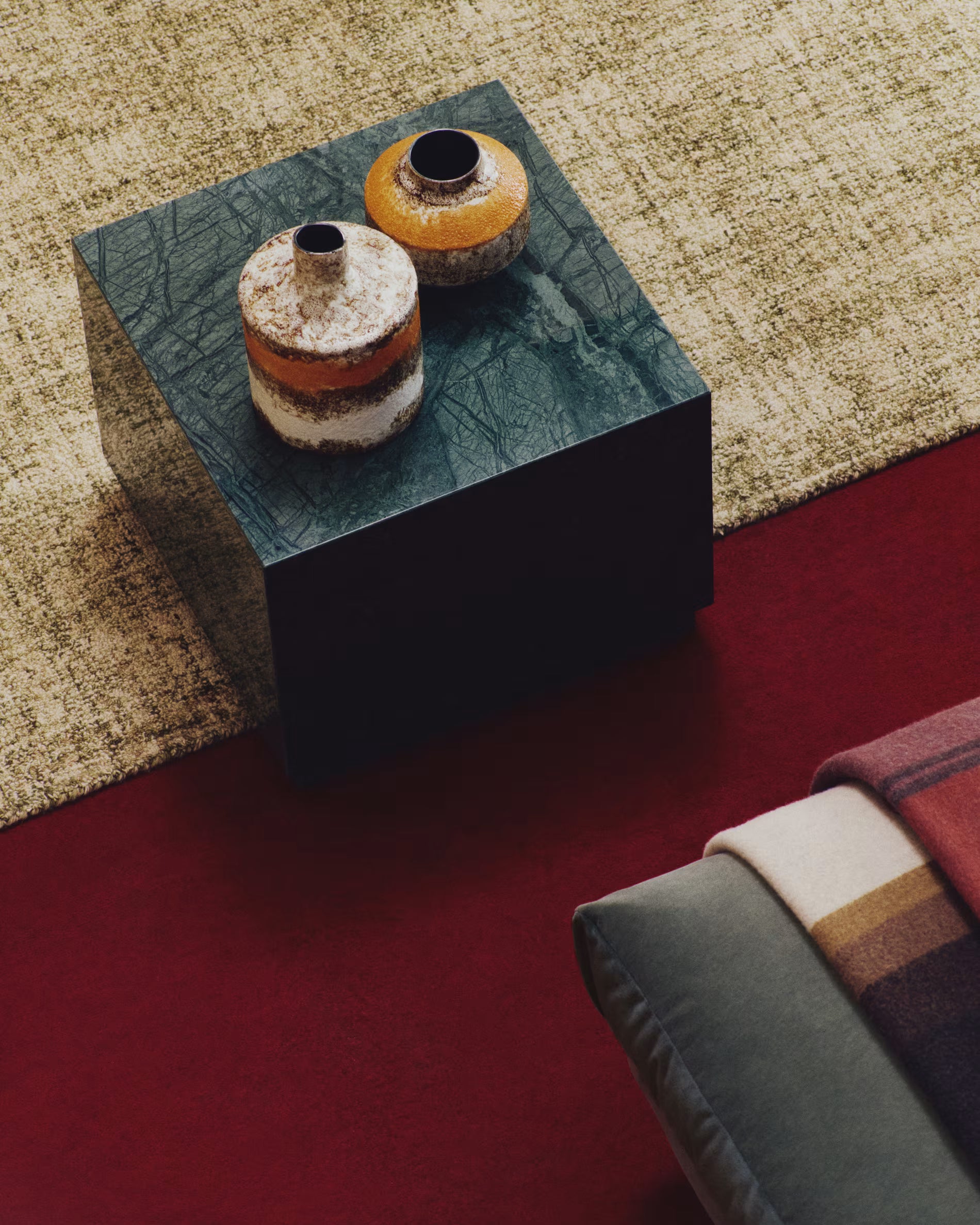 Vaso Estin in ceramica multicolore 25 cm