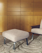 Tappeto Tribet in lana jacquard zebra 200 x 300 cm