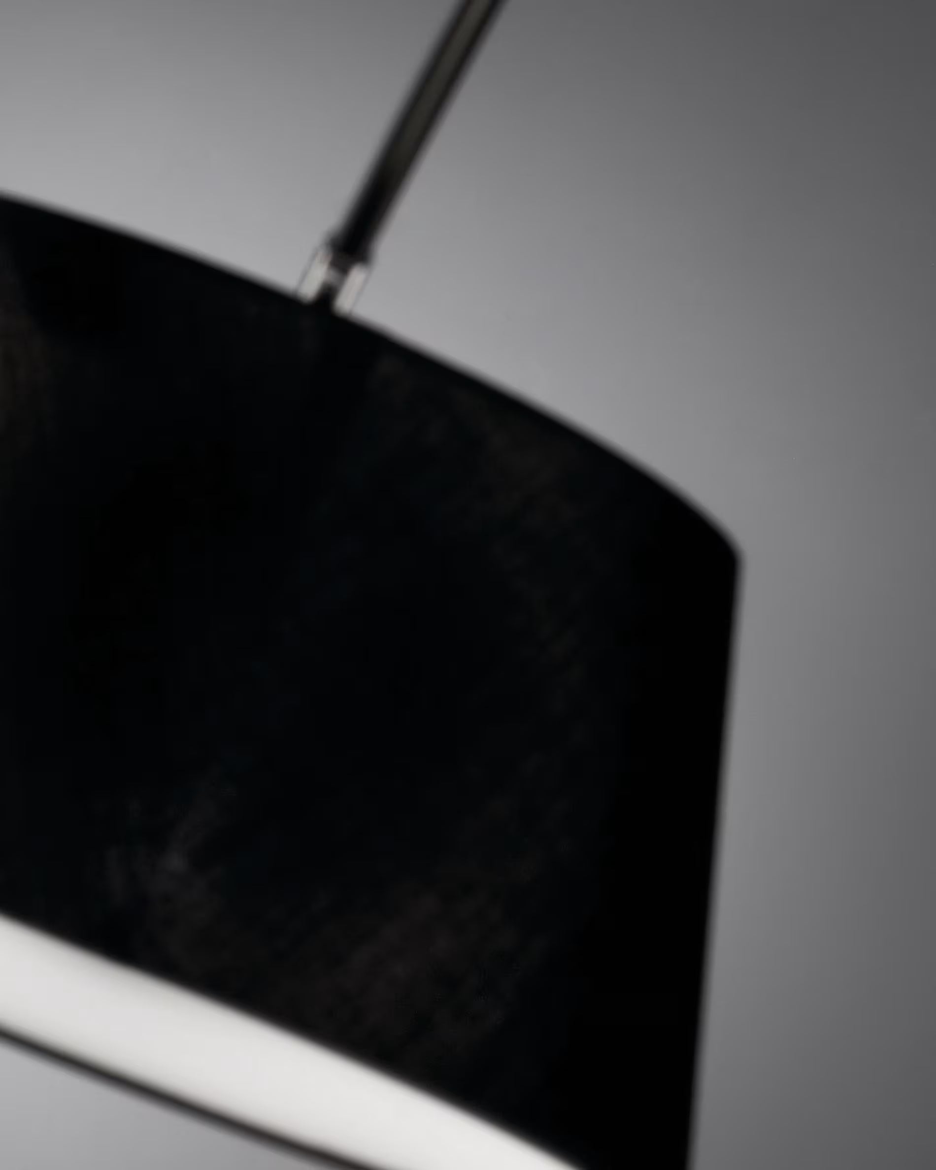 Lampada da terra May, nero