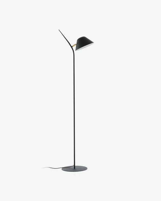 Lampada da terra Aurelia nero