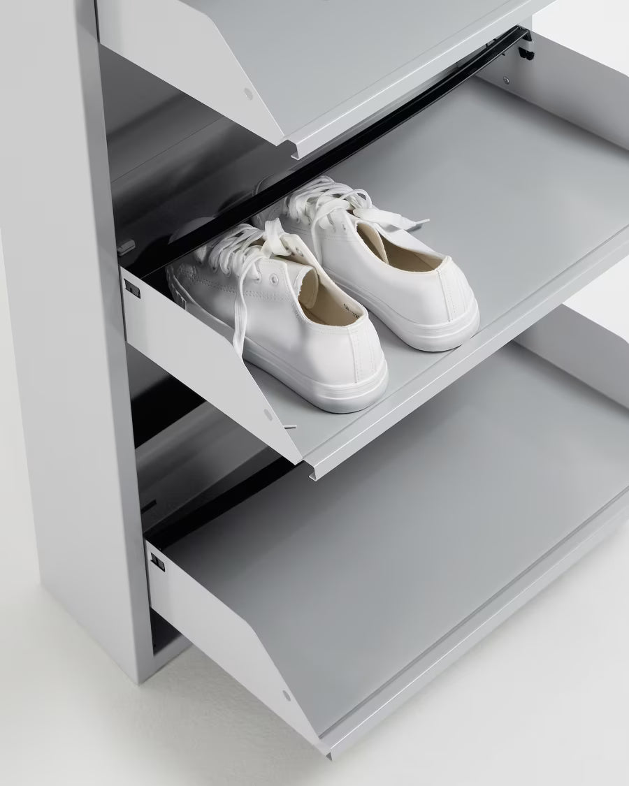 Scarpiera ODE 50 x 168,5 cm 5 ante grigio