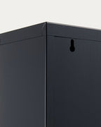 Scarpiera Ode 50 x 103 cm 3 ante grigio scuro