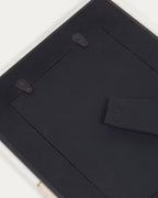 Cornice per foto URIA in marmo bianco e pietra beige 23 x 18 cm