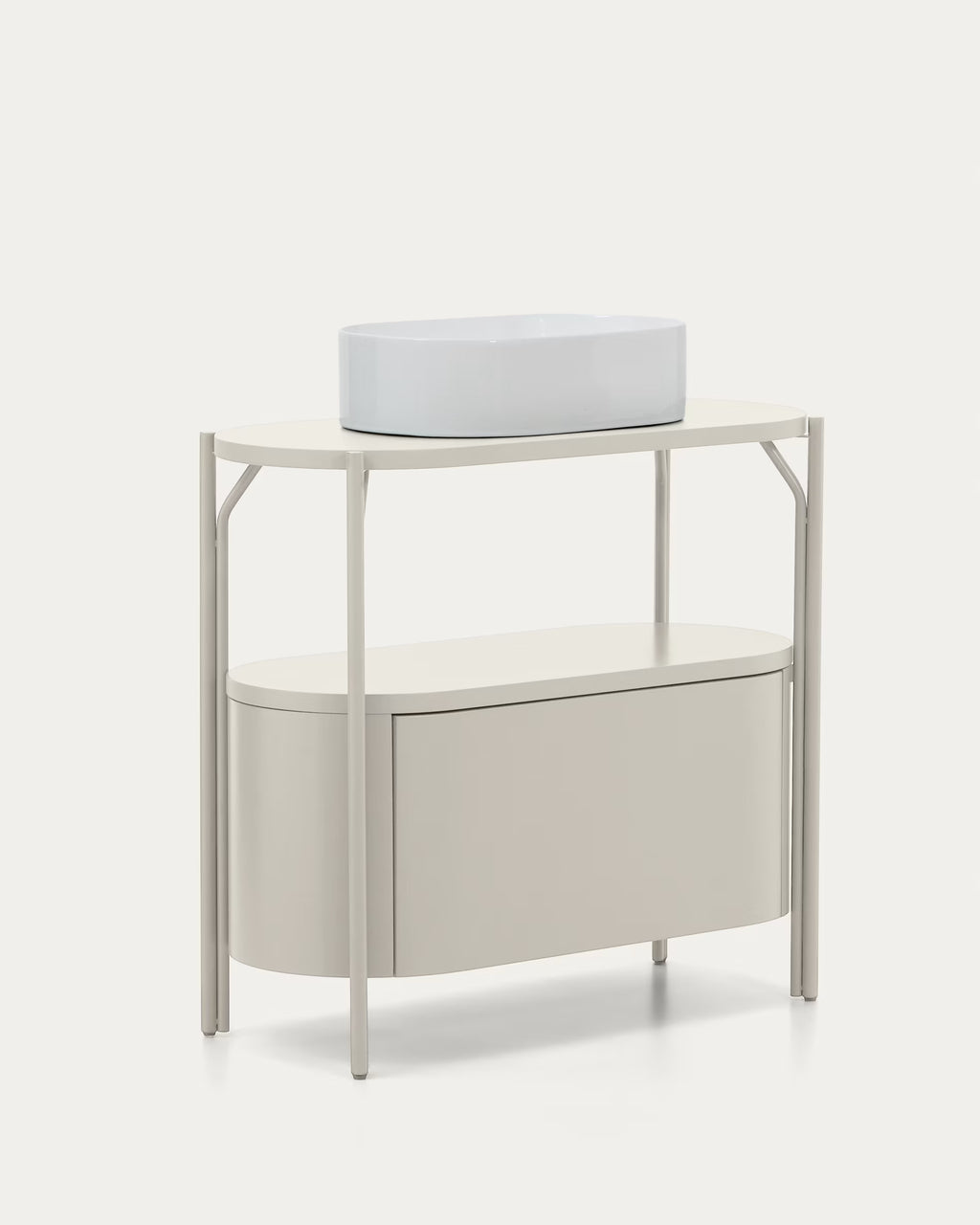 Mobile bagno Arely bianco 90x40