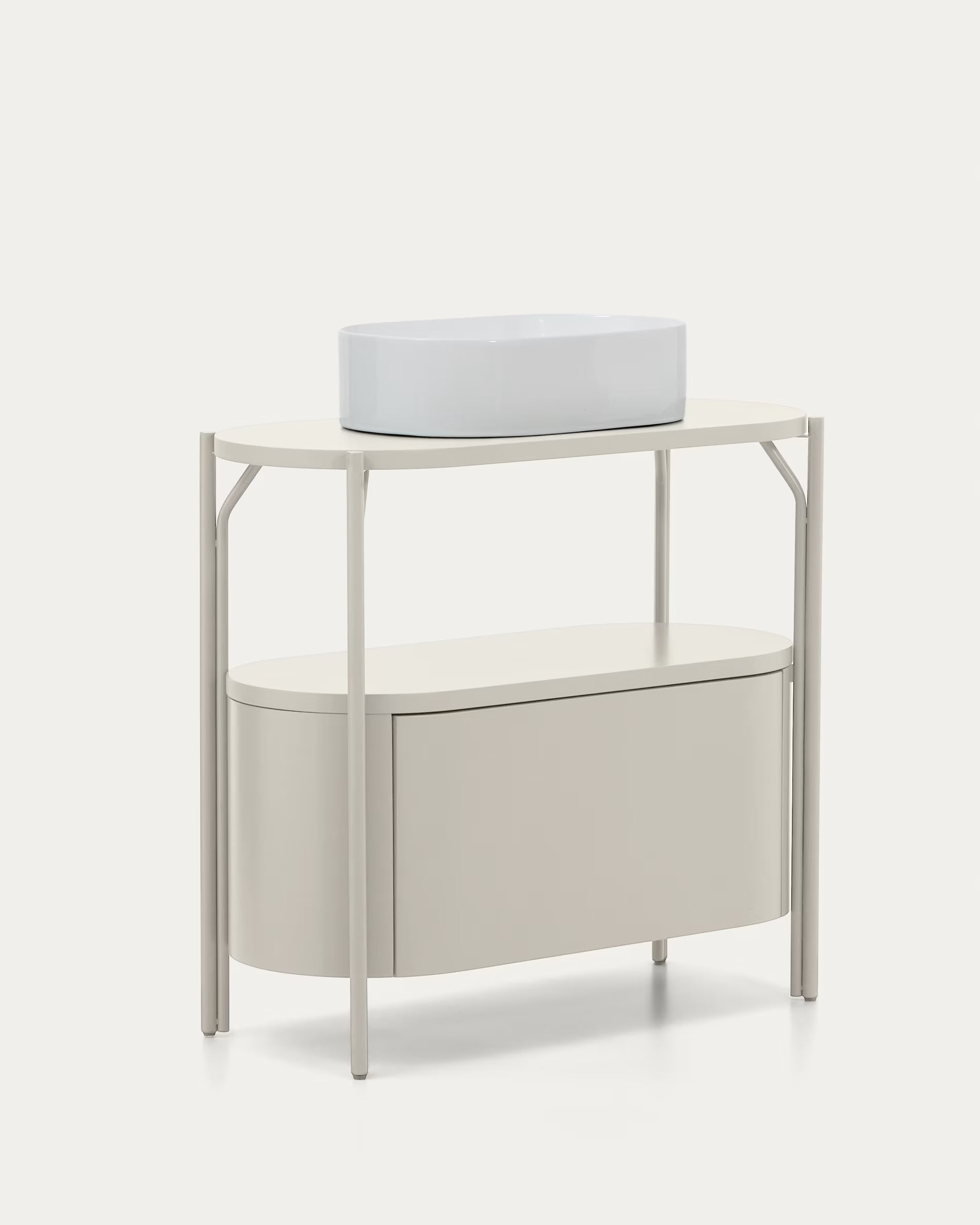 Mobile bagno Arely bianco 90x40