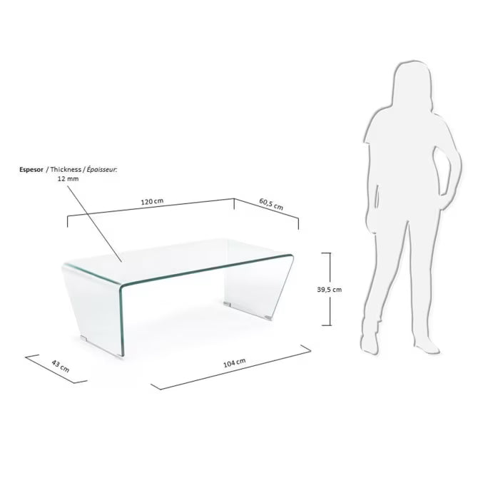 Tavolino Burano 120 x 60 cm