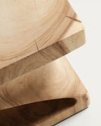 Tavolino Hakon  con interno intagliato