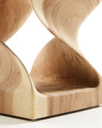 Tavolino Hakon  con interno intagliato