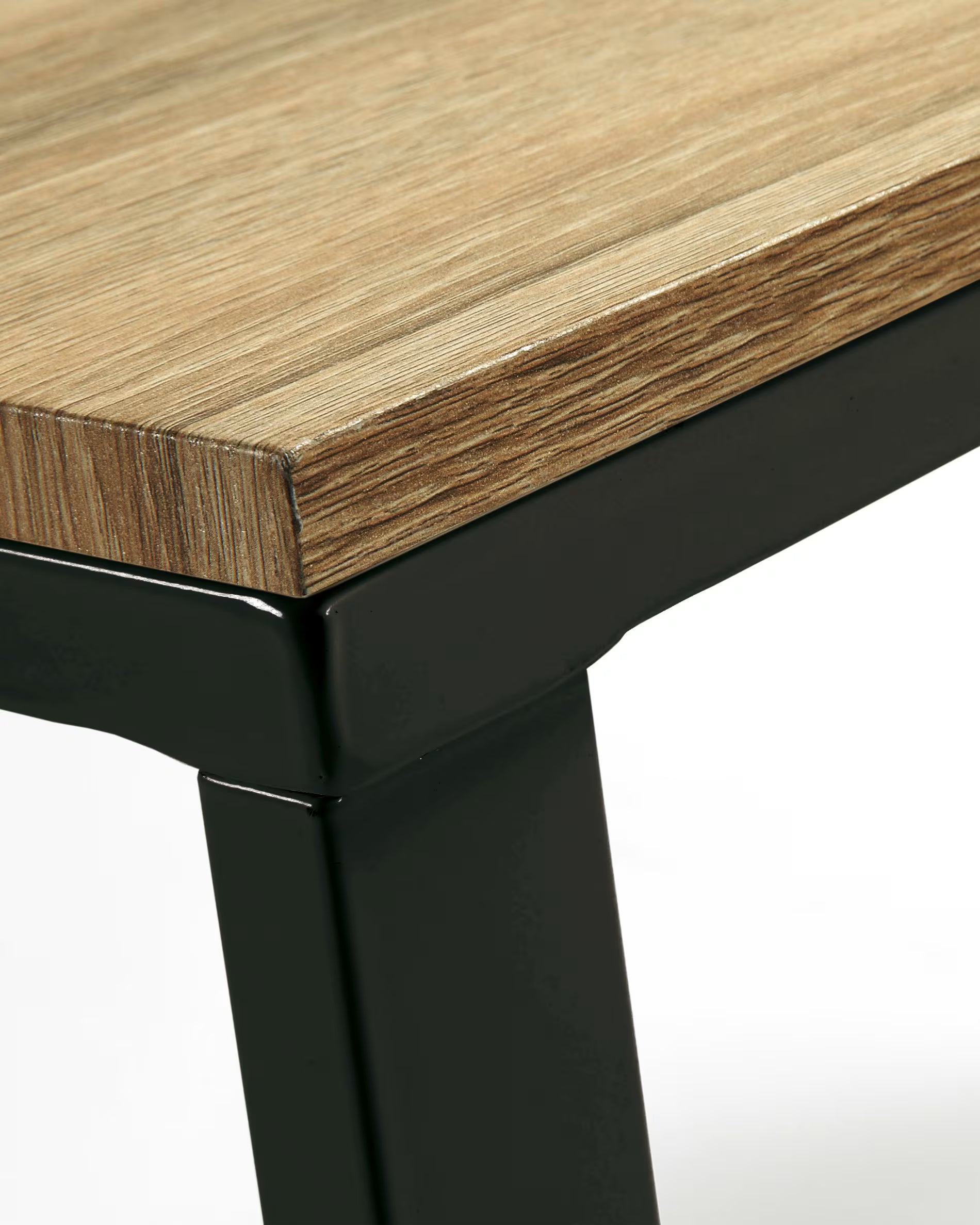 Scrivania rettangolare Talbot 120 x 60 cm nero