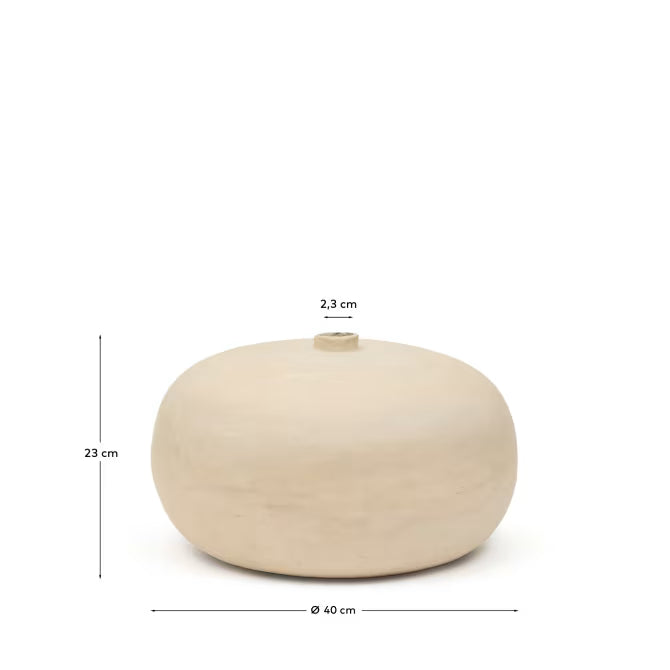 Vaso Nivala in cartapesta 23 cm