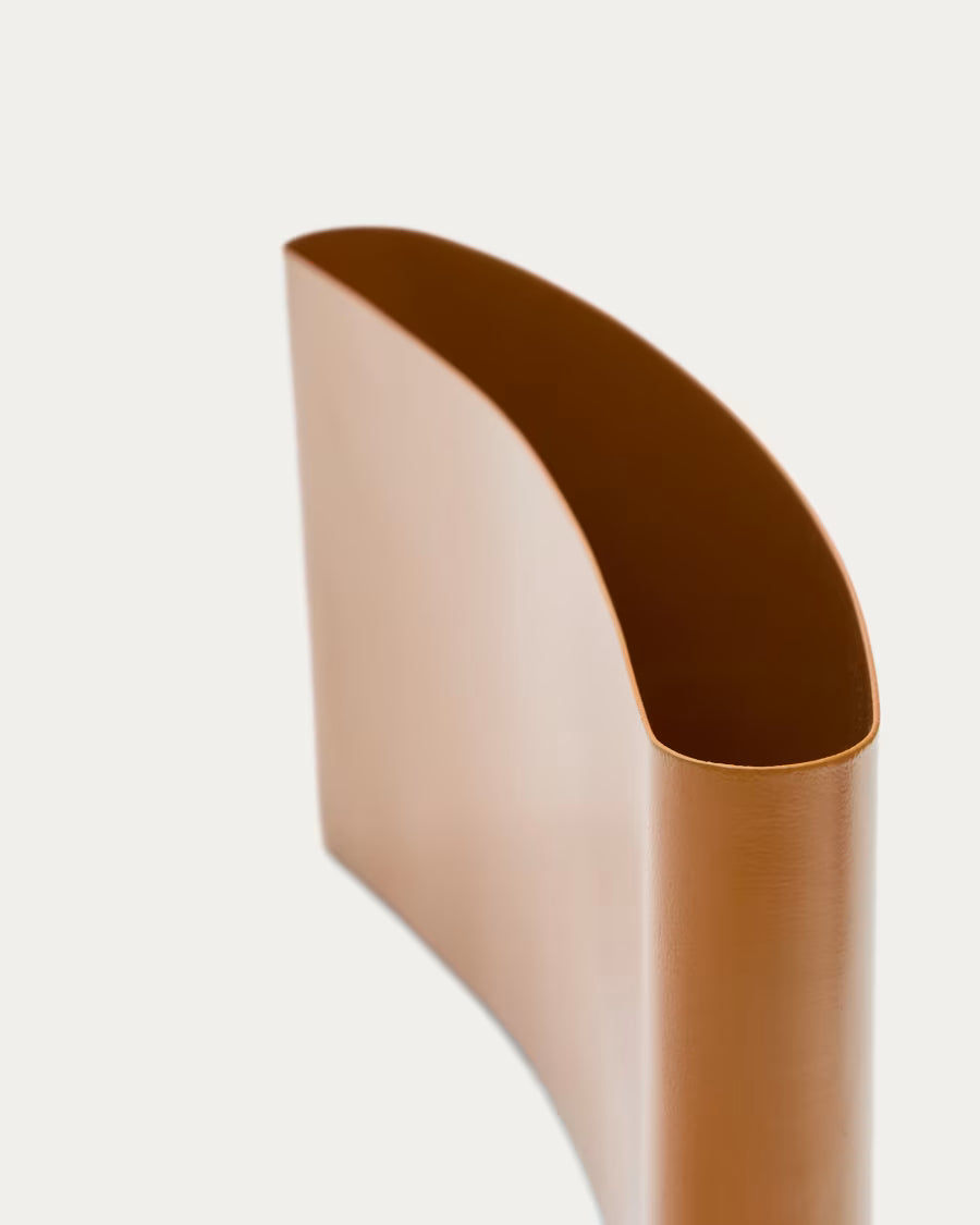 Candelabro in ferro Mistra arancione